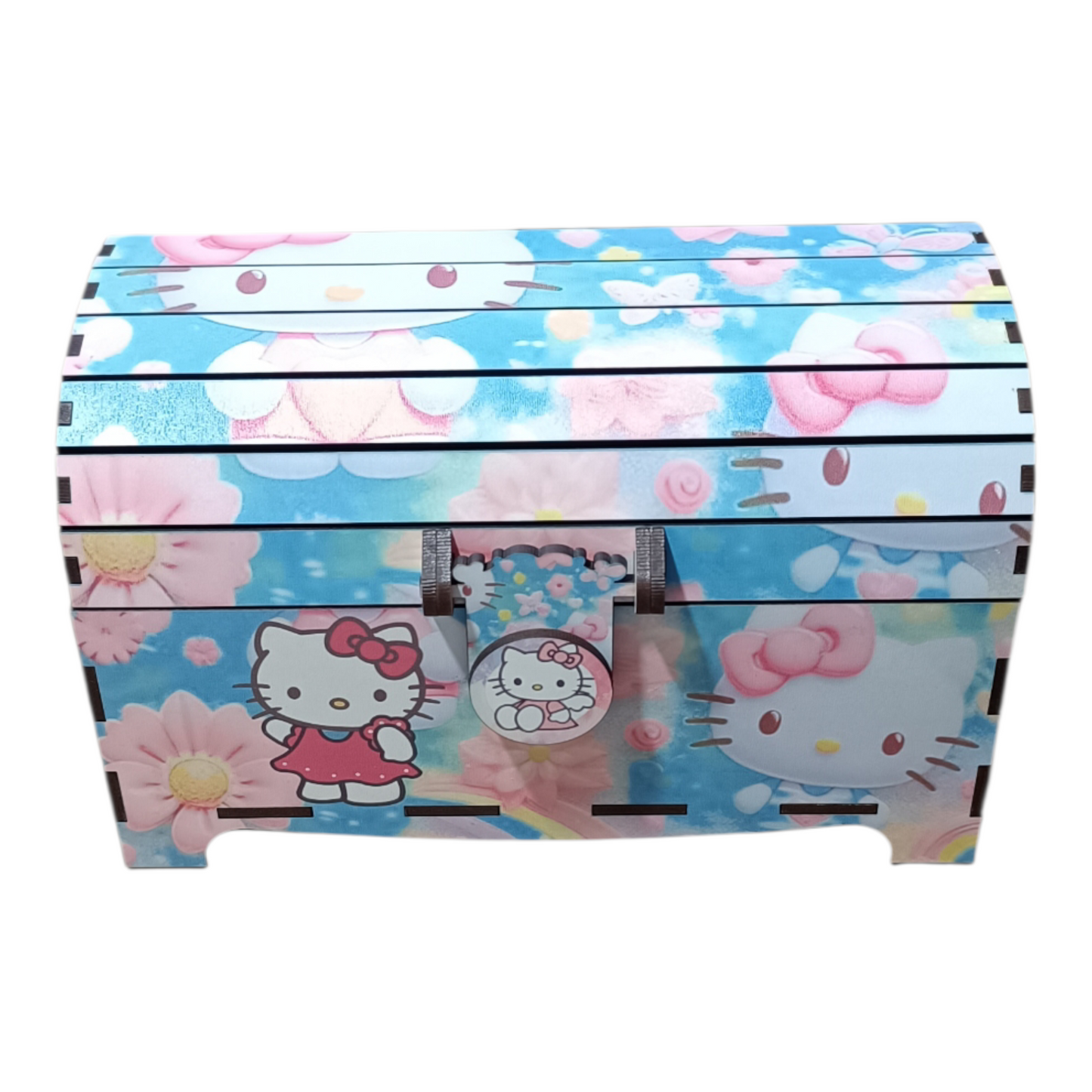 Cofre de Madera Hello Kitty