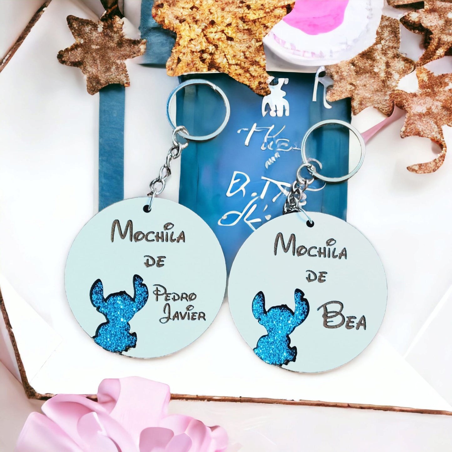 "Llaveros Personalizados: Tu Personaje Favorito en Brillo y Estilo"