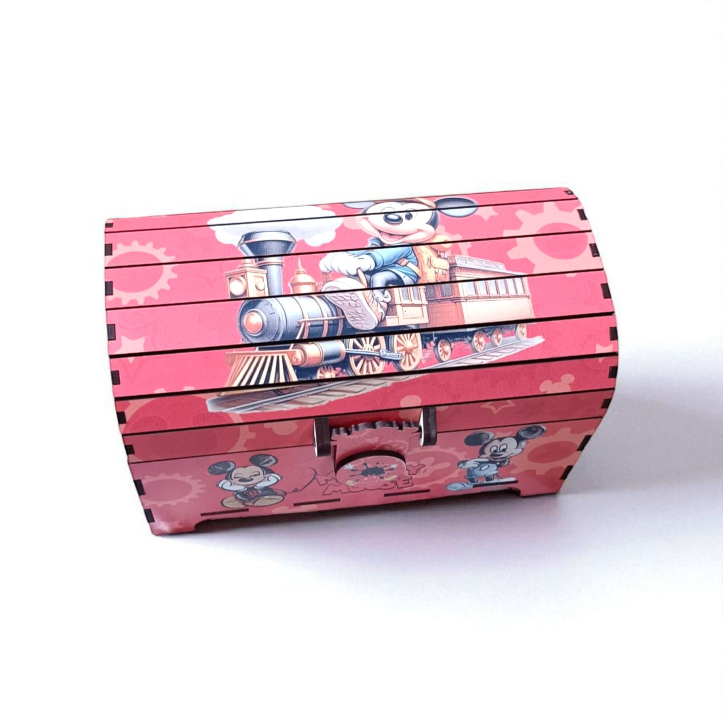 cofre de madera Mickey Mouse