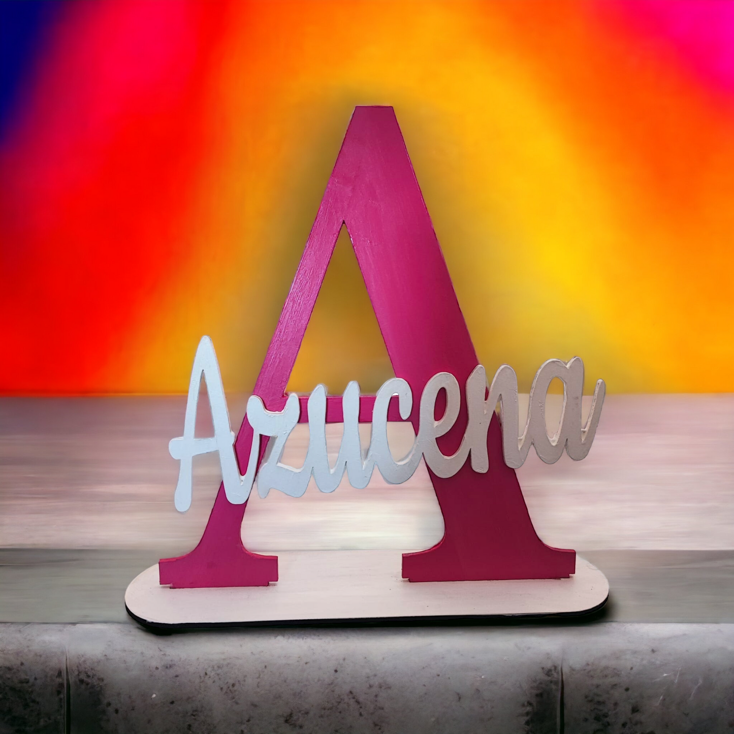 Iniciales de Madera Personalizadas: ¡Haz que tu Hogar sea Único y Divertido!