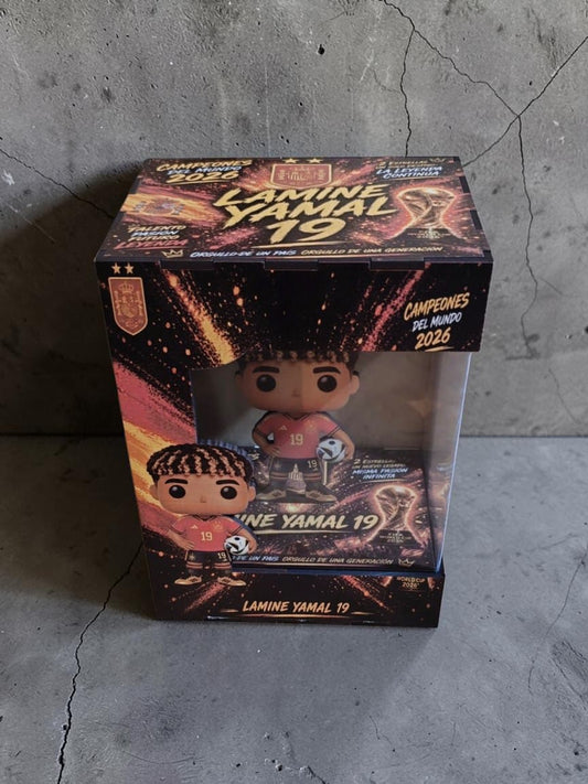 Caja Funko Personalizada de Madera Lamine Yamal 19
