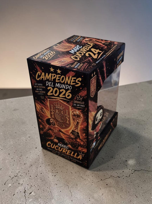 Caja Funko Personalizada de Madera Marc Cucurella 24