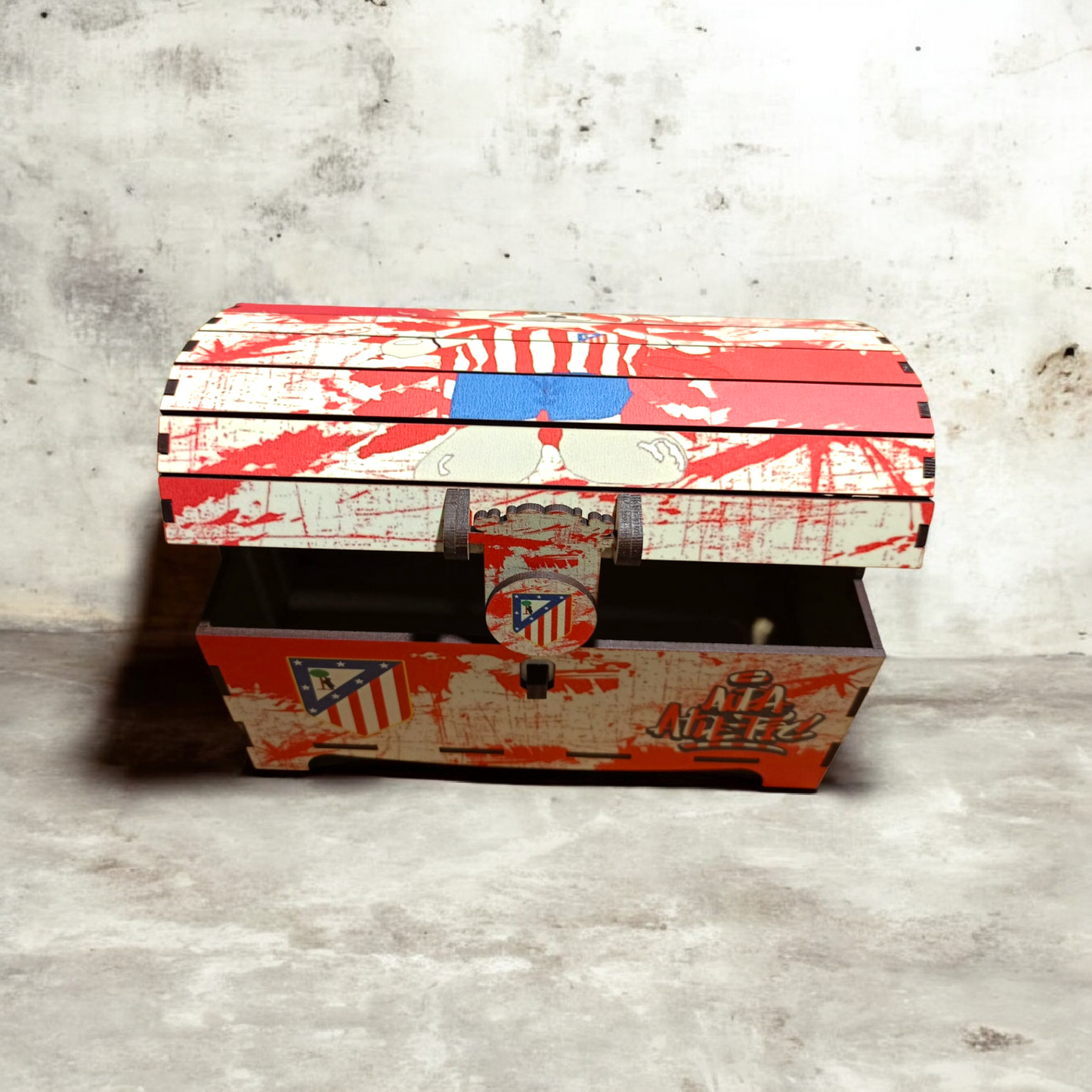 Cofre de Madera Atlético de Madrid