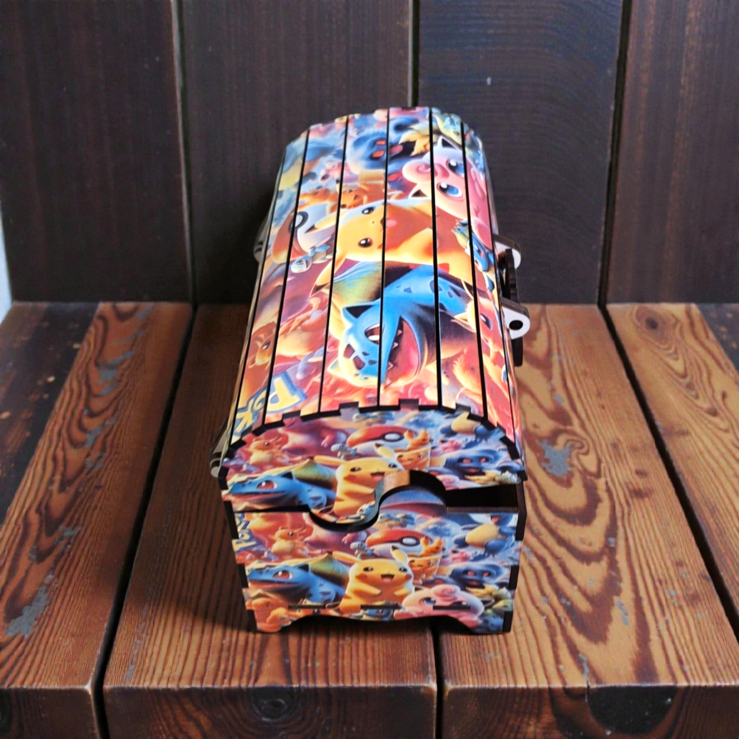 Cofre de Madera Pokémon