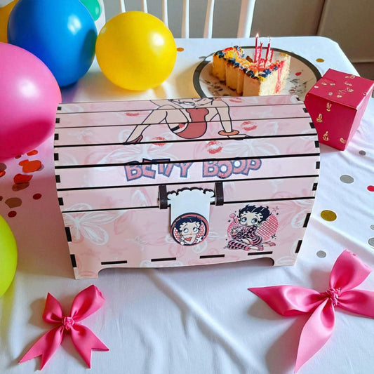 Cofre de Madera Betty Boop