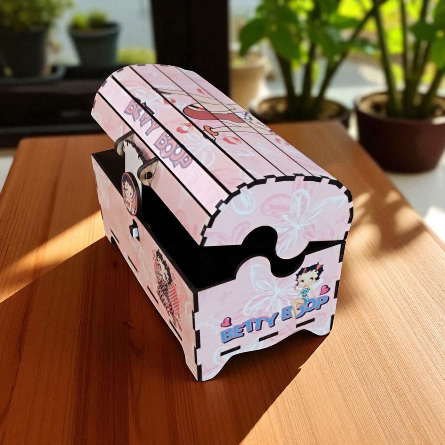 Cofre de Madera Betty Boop