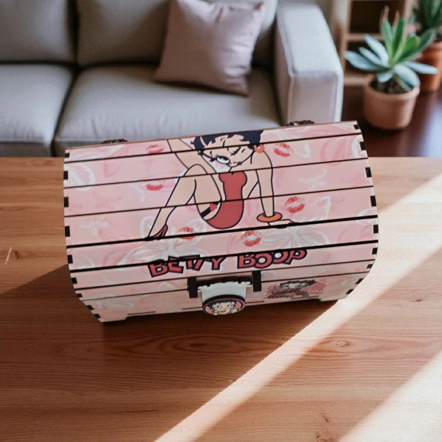 Cofre de Madera Betty Boop