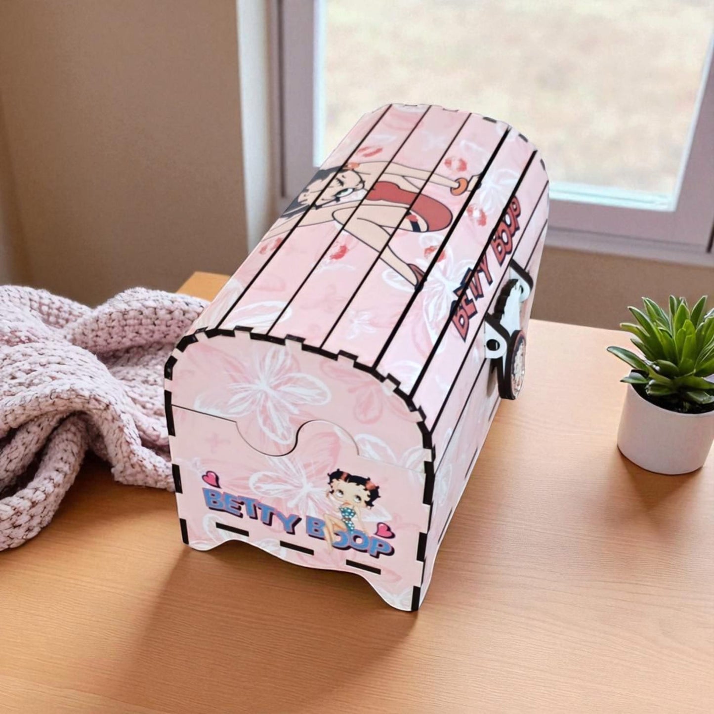 Cofre de Madera Betty Boop